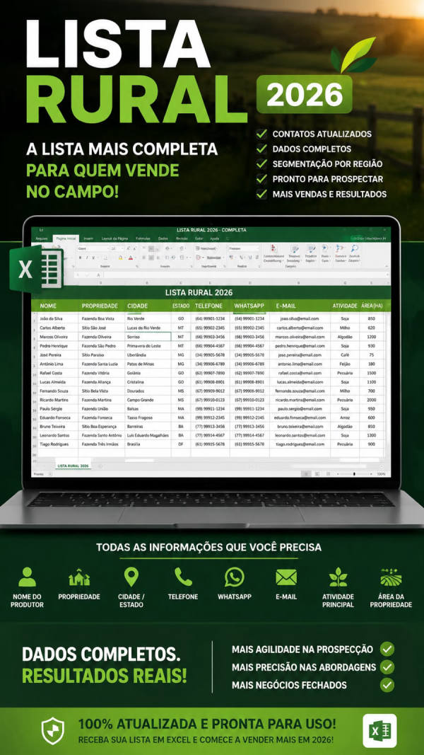 Lista Rural 2026